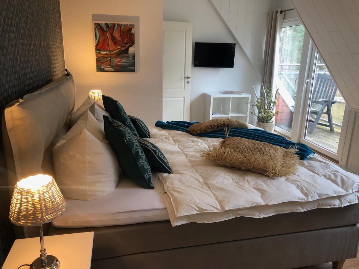 Romantisches Ferienhaus Boddenblick Mit Sauna Pruchten Bagian luar foto