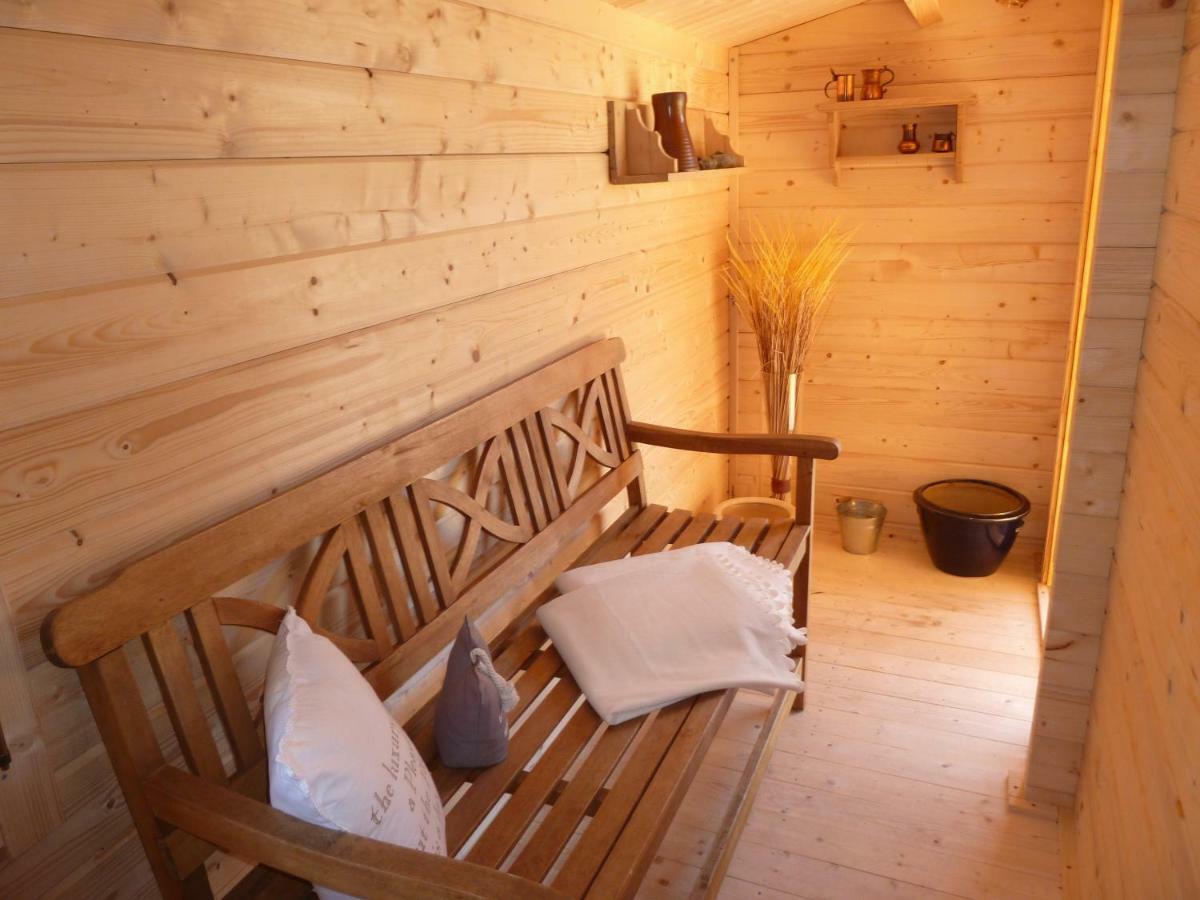 Romantisches Ferienhaus Boddenblick Mit Sauna Pruchten Bagian luar foto